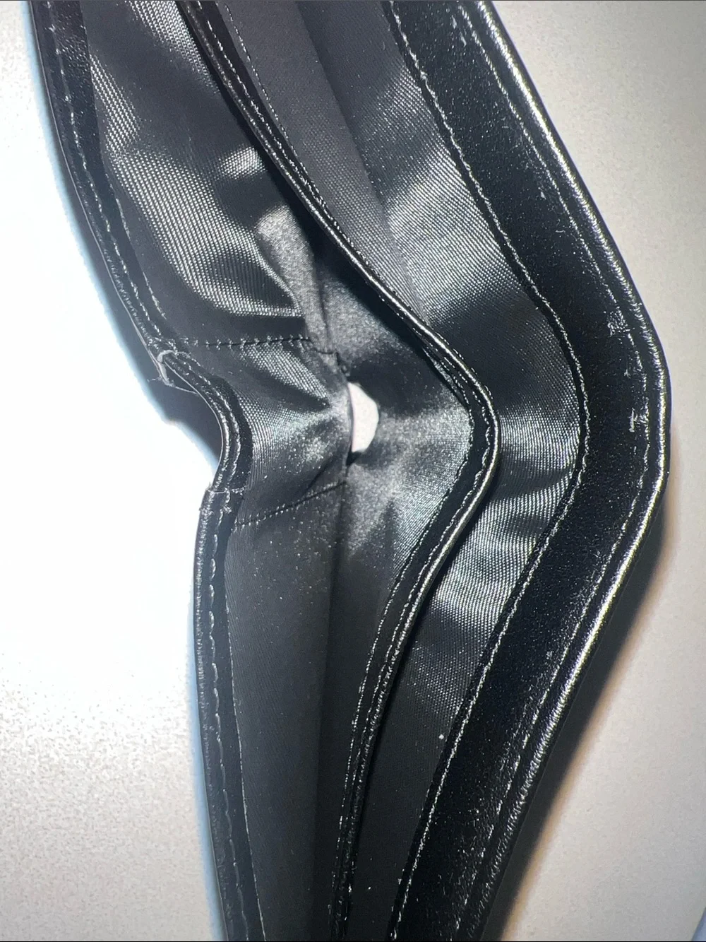 Badgley Mischka Black Leather wallet  Card & money Holder